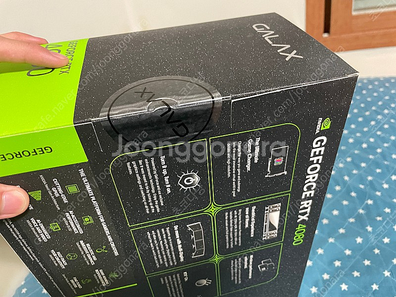 GALAX 4080 SG OC 미개봉 팝니다--1