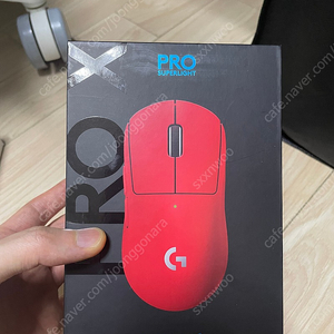 로지텍 gpro x superlight red(지슈라 레드)팝니다