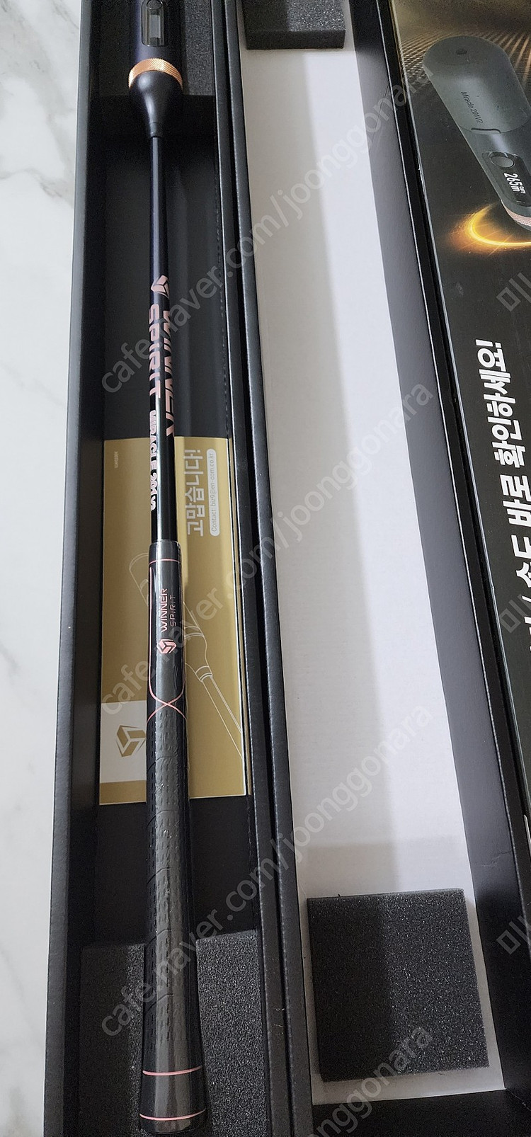 [골프스윙연습기] 위너스피릿 미라클201 v2 판매 (비닐도 안벗김)--3