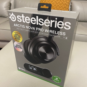 (미사용)스틸시리즈 노바 프로 무선, ARCTIS NOVA PRO WIRELESS 판매합니다