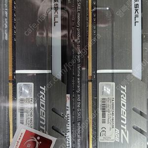 지스킬 G.SKILL b다이 ddr4 트라이던트 RGB 3200 CL14 TRIDENT Z RGB 16GB(8Gx2)