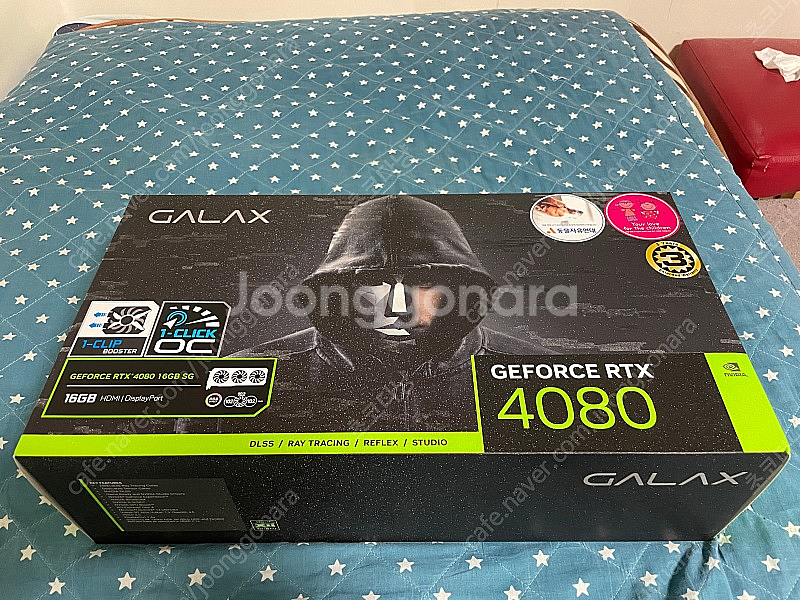 GALAX 4080 SG OC 미개봉 팝니다.--0