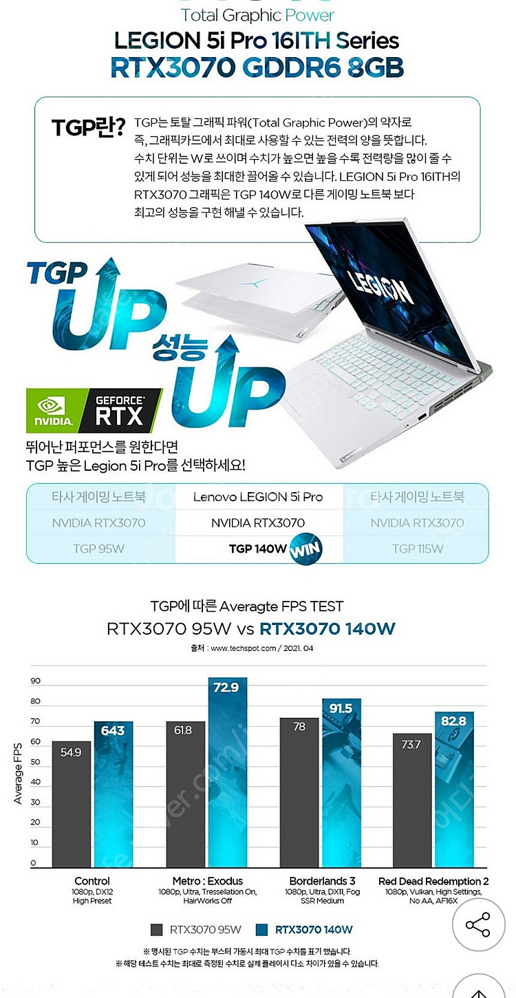 리전5 프로 16ITH6H RTX3070 인텔--4