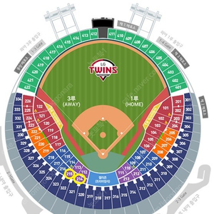 [3루 테이블 8/11(금)~13(일)] LG트윈스 vs 키움히어로즈 3루 테이블석 양도합니다.