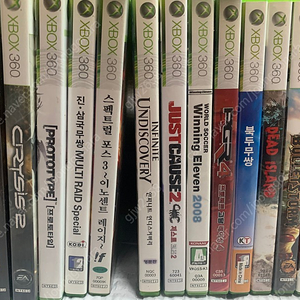 xbox 360 게임 15종 일괄 6만원