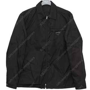 프라다 리나일론 오버셔츠 자켓 sc502 xl 105 블랙 새상품