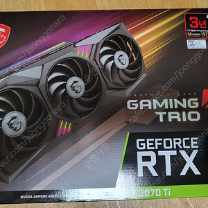 성능좋은 MSI Geforce RTX 3070 Ti Gaming X TRIO 8G 판매합니다.