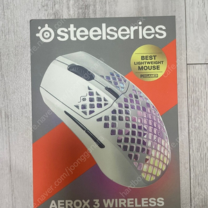 스틸시리즈 에어록스 AEROX 3 WIRELESS Snow