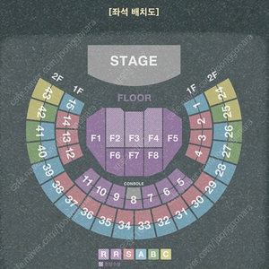 [안전거래 가능]김동률 콘서트 7 8 9 14 15 금 토 일 플로어 R석 F4구역 2연석 양도