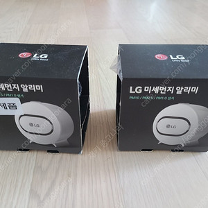 (새상품) LG 미세먼지 알리미