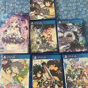 ps5 넵튠 시스터즈(개봉)ps4 vvv넵튠,페어리펜서,섬란 버스트 ,넵튠v2,닌닌닌자넵튠,섬란pbs 일괄 택포 19만원 팝니다