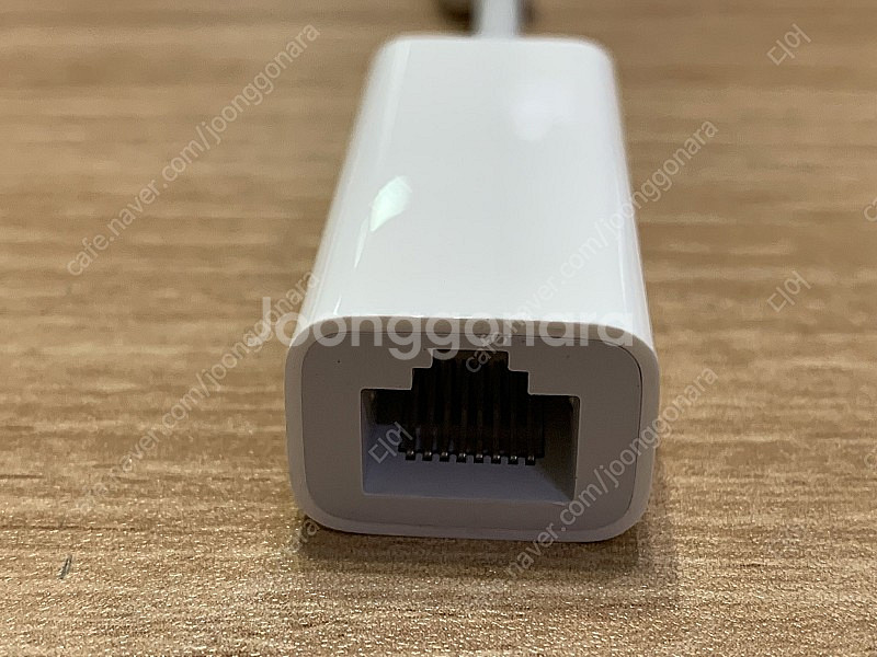 애플 정품 이더넷 케이블 팝니다.--1