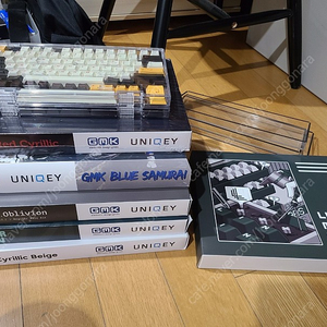 GMK(잼케이), PBTFans(피팬), EnjoyPBT(엔승) 키캡 팝니다.