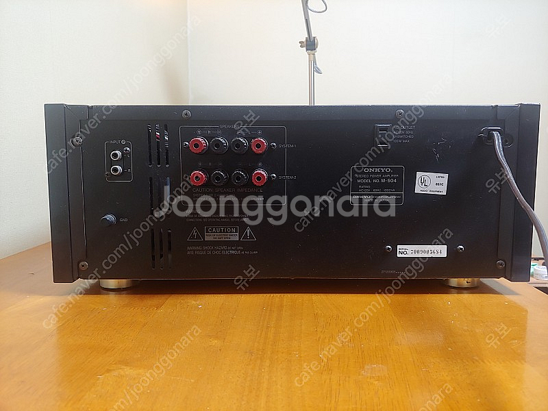 ONKYO Integra M-504 파워앰프 온쿄 인티...--1