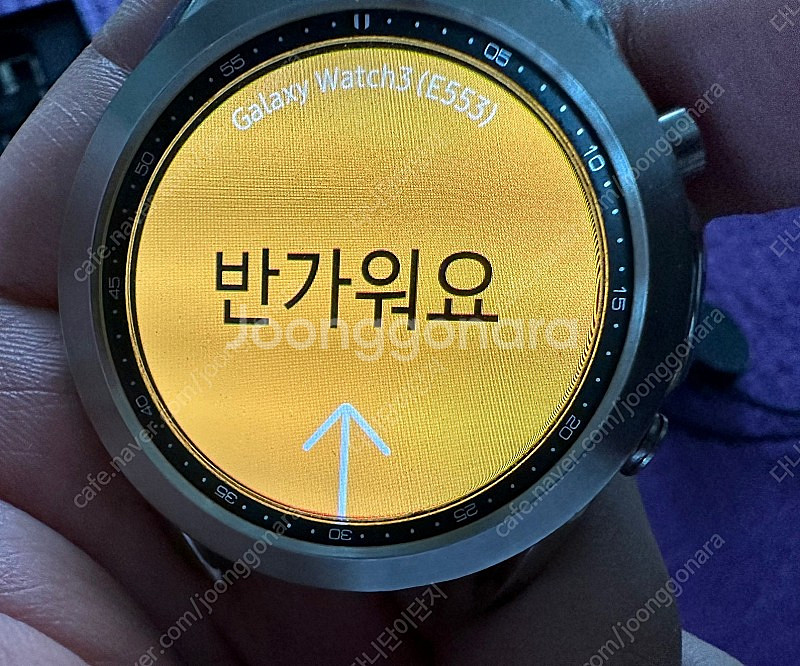 갤럭시 워치 3 45mm 블루투스 실버--1