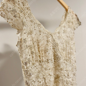 웨딩촬영용 셀프웨딩 빈티지드레스, 클레어드룬 디자이너 드레스