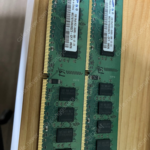 pc 램 삼성 ddr2 2g 2개