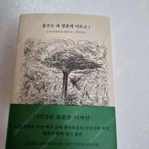 (택포) 오에 겐자부로 신간 1권 홍수는 내 영혼에 이르고 판매