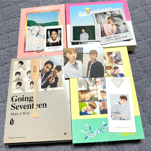 세븐틴 굿즈 일괄 판매 앨범 포토카드 브로마이드 슬로건 스페셜에디션 콘서트 DVD