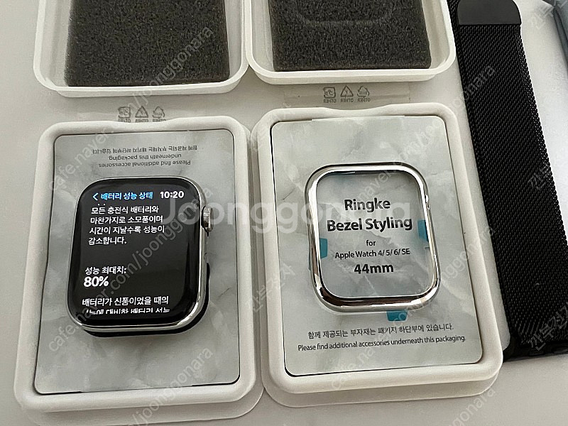애플워치5 스테인리스44mm 셀룰러--4