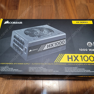 커세어 HX1000 80PLUS PLATINUM 파워 서플라이 판매합니다.