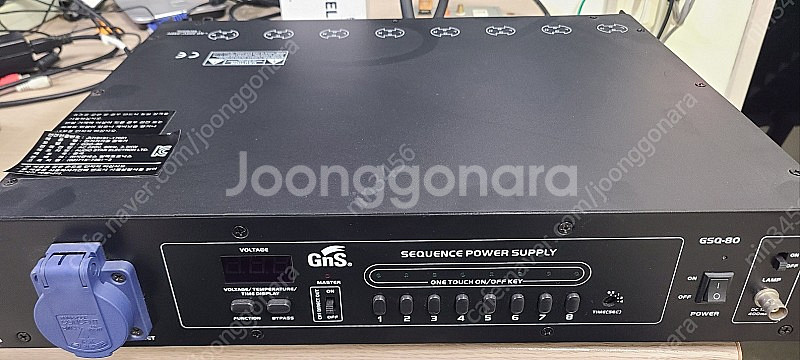 순차전원장치 GSQ-80 입니다.--1