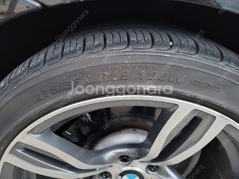 BMW f10 n20 528i 19인치 휠 타이어 및 ...--4