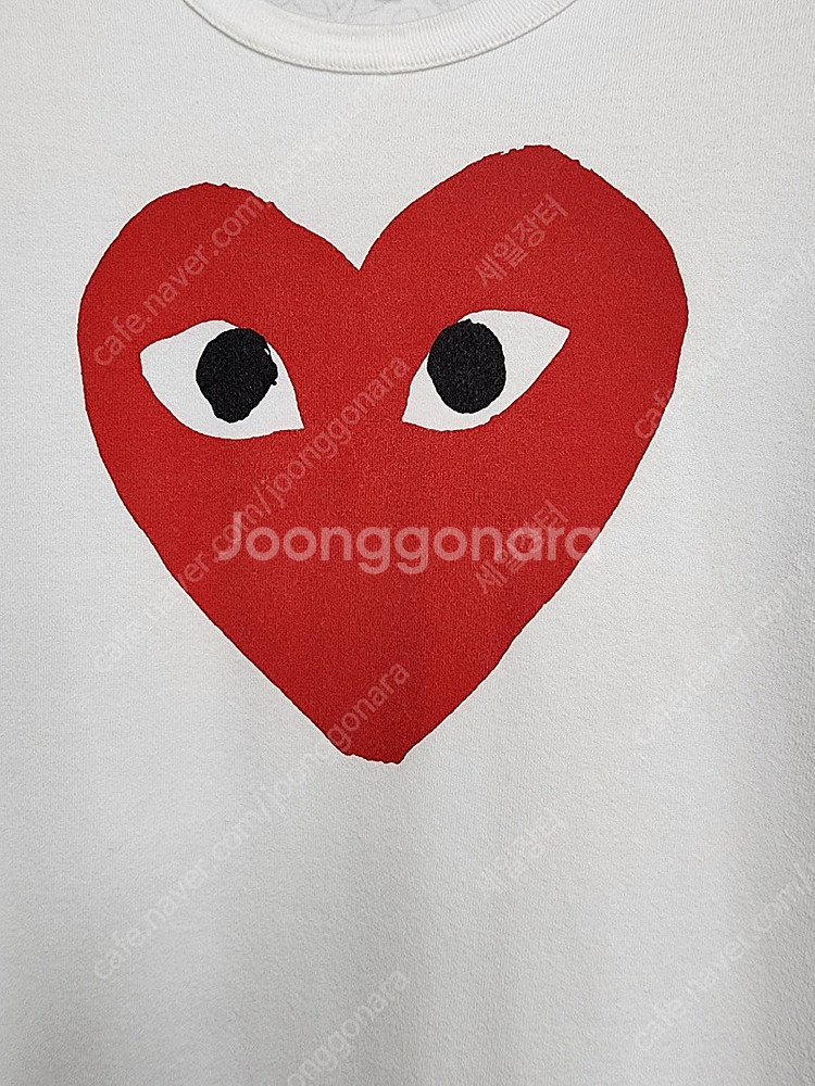 꼼데가르송 디즈니 콜라보 남성 여름 반팔티셔츠 (S사이...--2