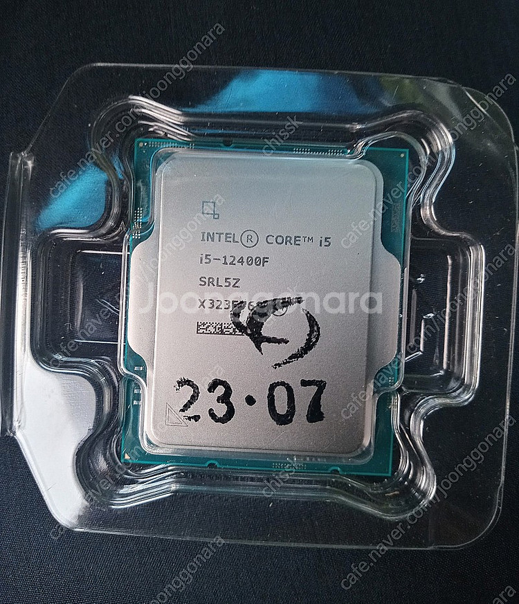 인텔 i5-12400F 벌크 | CPU/메인보드 | 중고나라