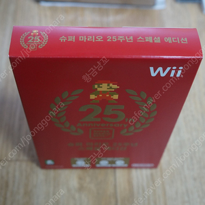 닌텐도 Wii 슈퍼 마리오 25주년 스페셜 에디션 한글판 국내정발 신품 nintendo