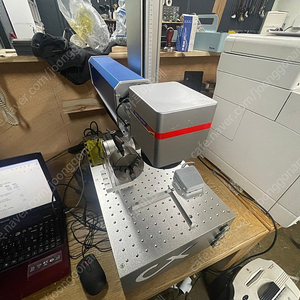 파이버레이저 마킹기 20w 로테이터포함