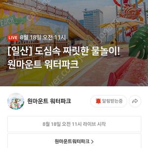 원마운트 티켓 남1, 여1