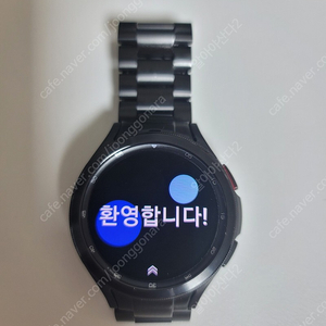 갤럭시 워치4 클래식 46mm 블랙(블루투스 와이파이 GPS)