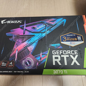 RTX3070TI 어로스마스터(개인사용)