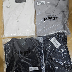 [새제품] 알레그리 에코쿨 세미오버 카라 티셔츠 XL
