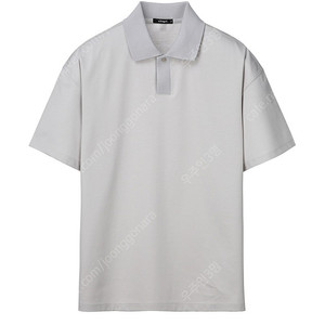 (새제품) 알레그리 럭스쿨 세미오버 카라 티셔츠 XL 110