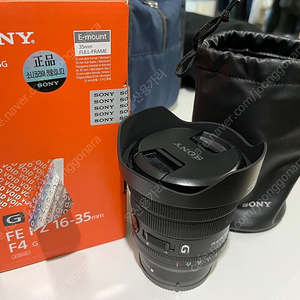 소니 FE PZ 16-35mm F4 G 렌즈 신품급 상태극상 팝매합니다.