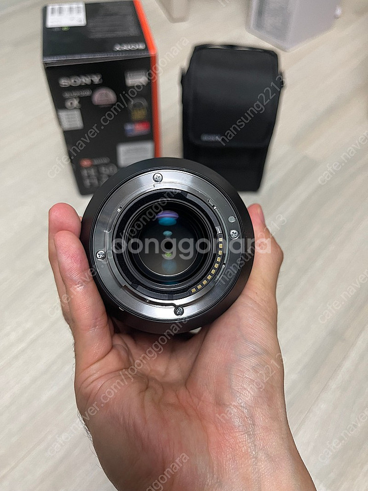 (풀박스) 소니 50.2gm 50mm f1.2 팝니다--3