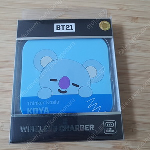 라인프렌즈 BT21 고속 무선충전기 코야