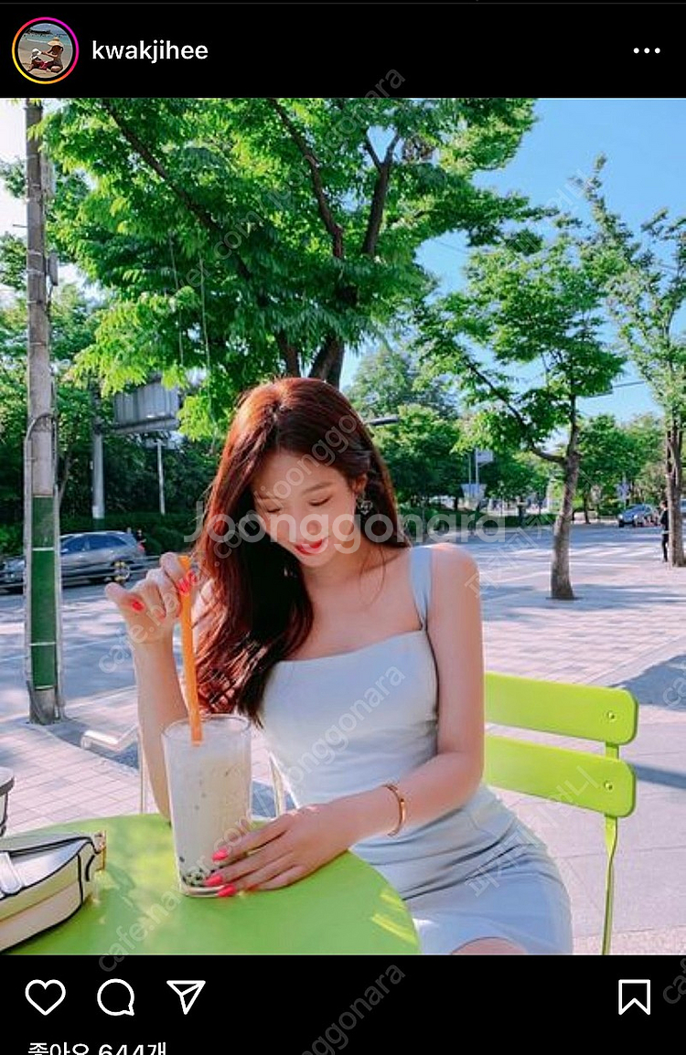 곽지희 드레스 모니카드레스 아이스블루 S--1