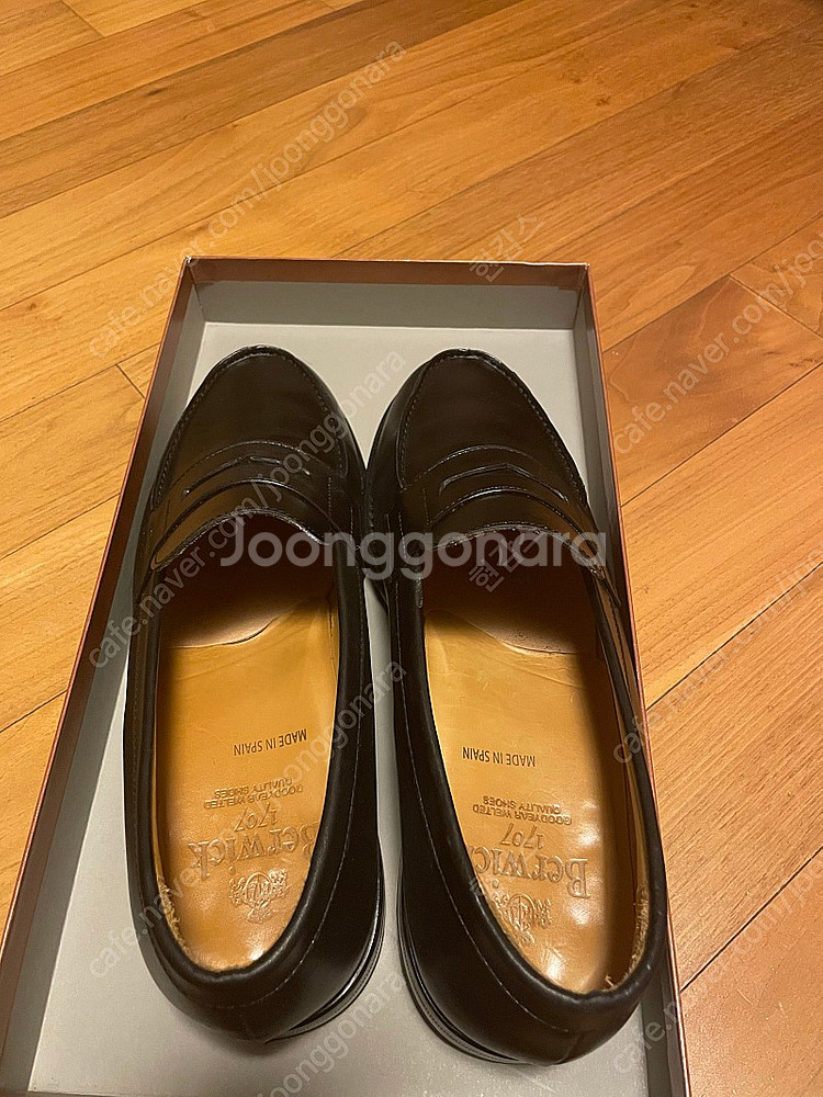버윅 4456 블랙카프 페니로퍼 7사이즈--2