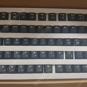 [미사용] 한성컴퓨터 키보드 GK787S 키캡
