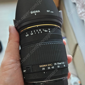 시그마 28-70 f2.8 ex dg 캐논마운트 팝니다.