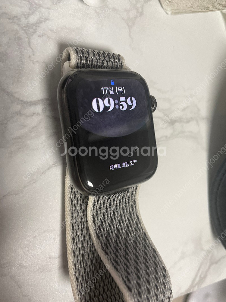 애플워치6 스테인리스 44mm--0