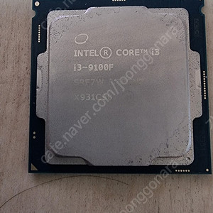 cpu i3 9100F ram 8g