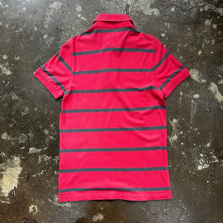 95) 타미힐피거 여성 반팔 카라티셔츠 이미지