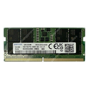 삼성전자 노트북 DDR5-5600 (16GB) x2개 팝니다