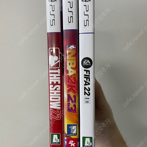 PS5 MLB 22 NBA 2k23, 피파22 중고 팝니다