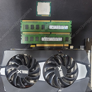 라데온 R9 270, i5-2500, 4기가 램2개 묶음으로 팔아봅니다.