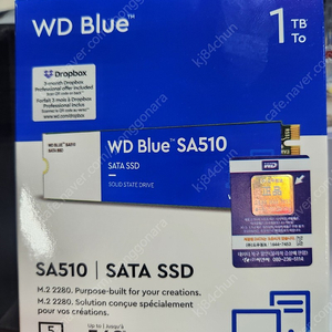 WD SA510 M.2 sata SSD 1Tb 새제품